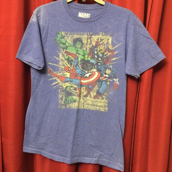 Marvel Other - Marvel T-Shirt - Blue, Men’s Size: Medium